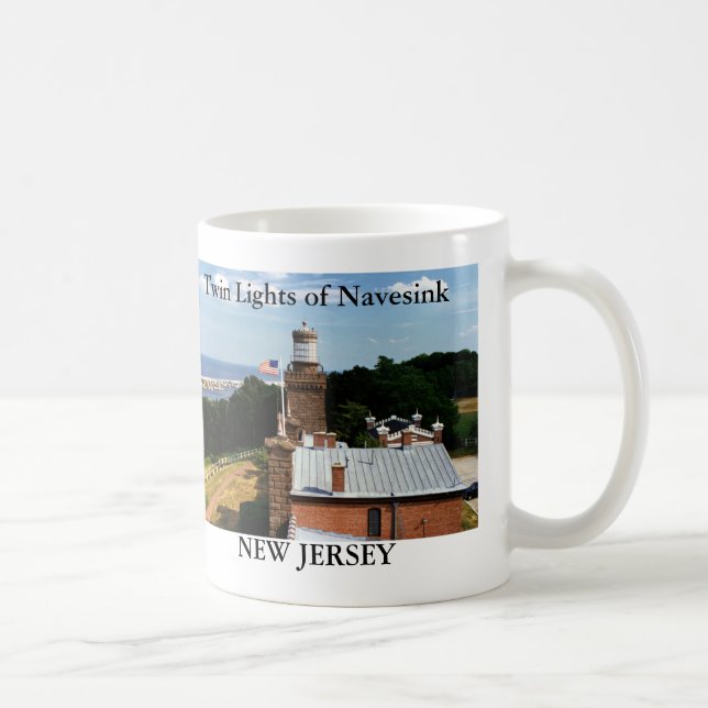 Twin Lights of Navesink, New Jersey Mug (Right)