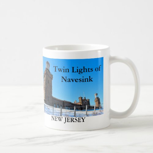 Twin Lights of Navesink New Jersey Mug
