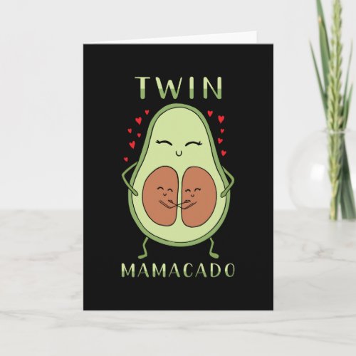 Twin Mamacado Card