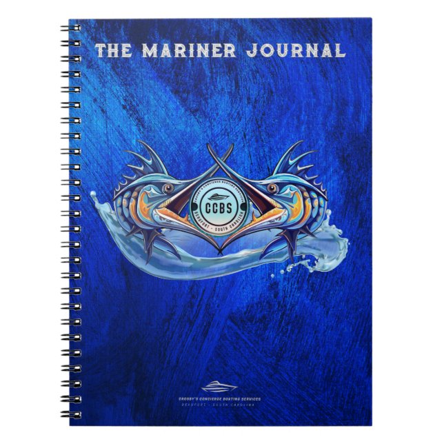 Twin Marlin Spiral Photo Notebook (Front)