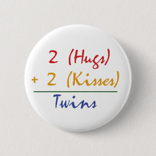 Twin Math Button