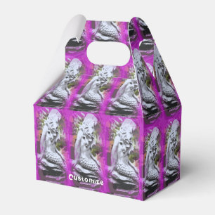 twin mermaids purple candy gtin favor boxes