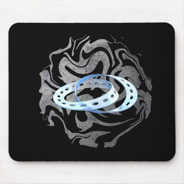 Twin Mobius Strips Mouse Pad (Front)