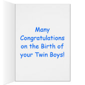 Twin Nephews Cards (Inside (Right))
