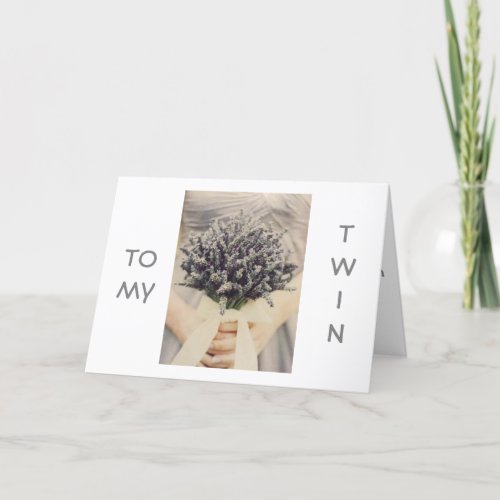 TWIN NEW JOURNEY AS YOU WED_FABULOUS CARD