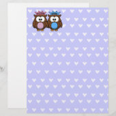 twin owl princess & prince (Front/Back)