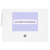 twin owl princess & prince cards (Back Horizontal)