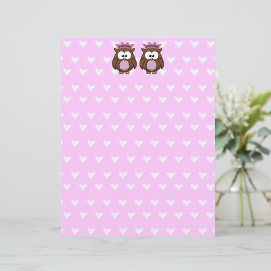 twin owl princesses (Standing Front)