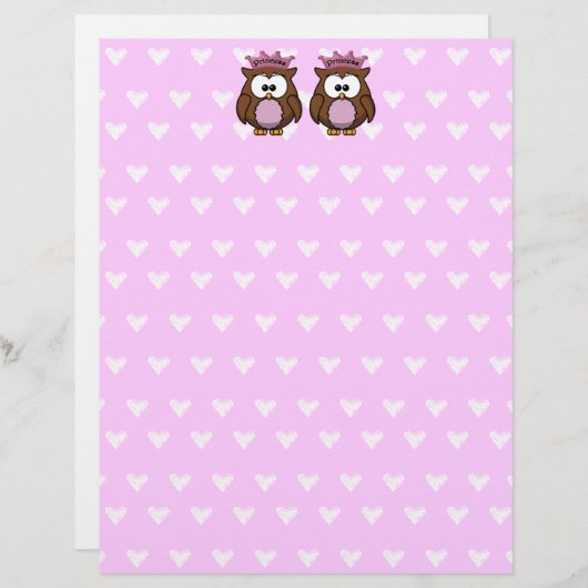 twin owl princesses (Front/Back)