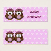 twin owl princesses (Front & Back)