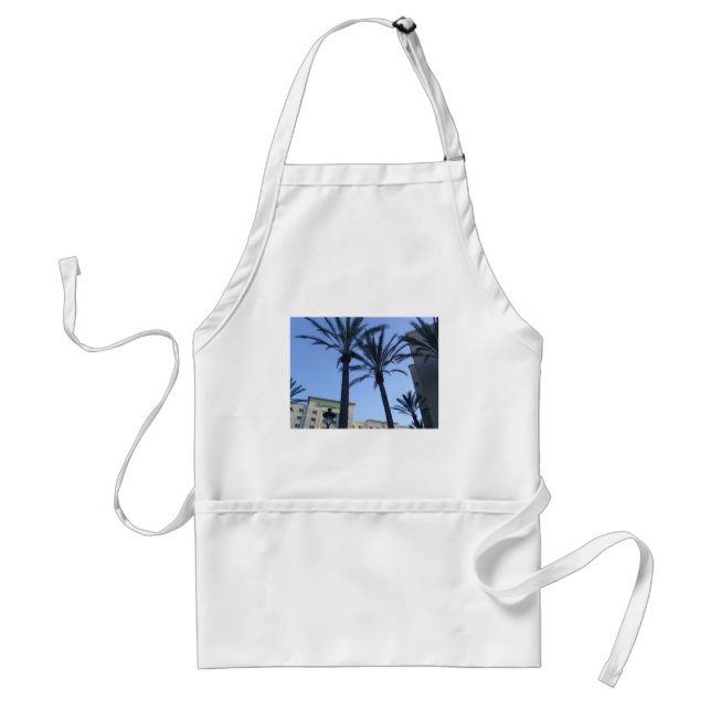 Twin Palms California Vacation Adult Apron (Front)