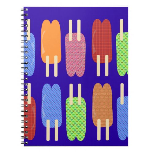 Twin Patterned Pops Notebook