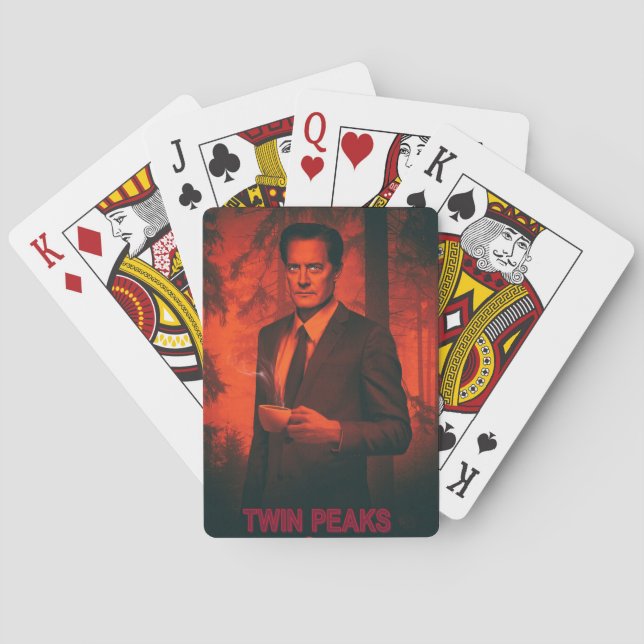 Twin Peaks Blood Key Deck of Cards (Back)