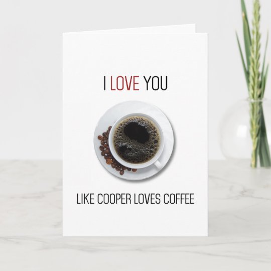 Twin Peaks coffee Valentines day card | Zazzle.com