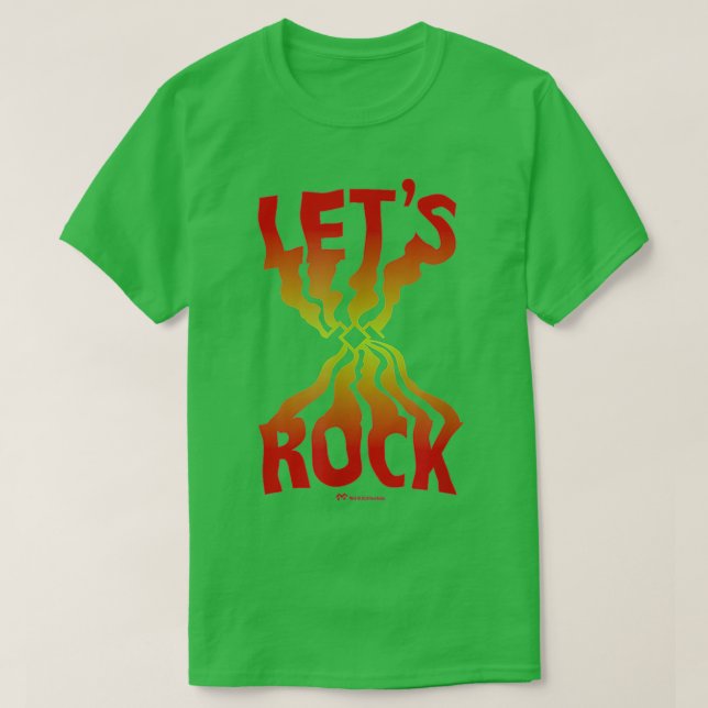 Twin Peaks Lets Rock T-Shirt (Design Front)