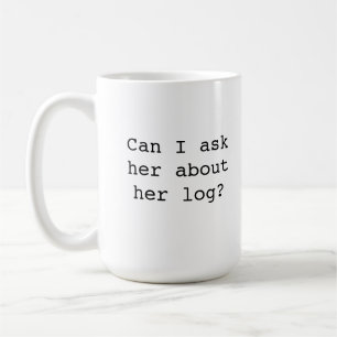 Twin Peaks Log Lady Mug