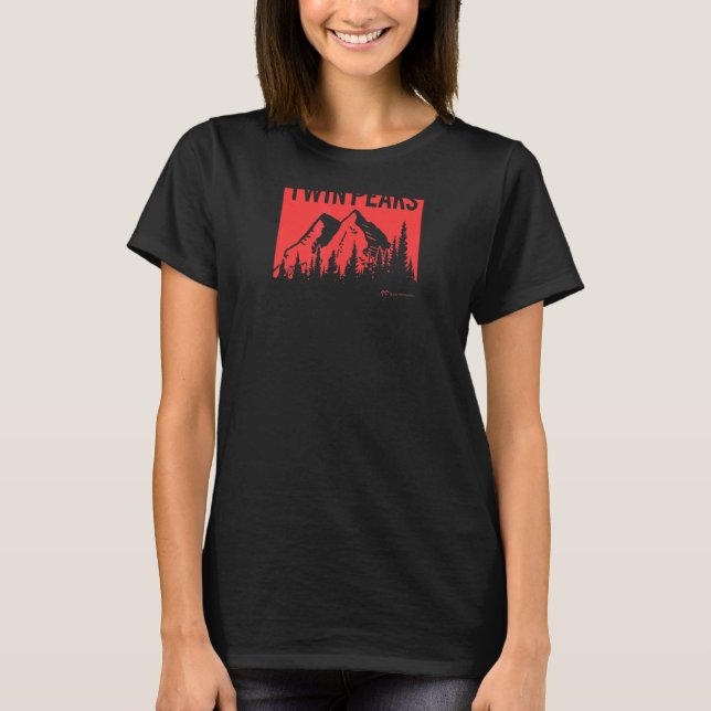 Twin Peaks Red Mountain Range T-Shirt (Front)