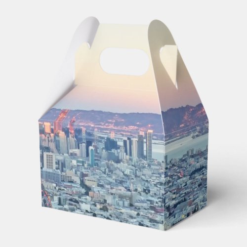 Twin Peaks San Fransisco Favor Boxes