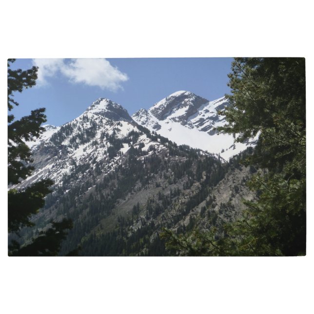 Twin Peaks Utah Metal Print (Front)