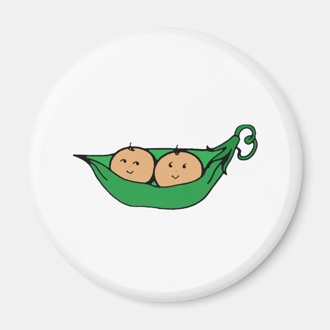 Twin Pod Graphic Magnet (Front)