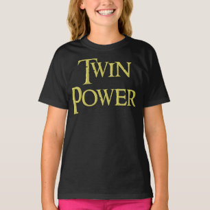 Twin power, kids, shirt, for sale ! T-Shirt