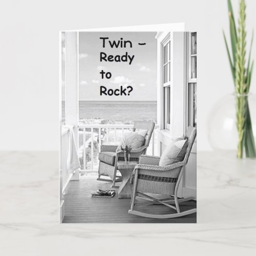 TWIN_READY TO ROCKROLL ON YOUR BIRTHDAY CARD
