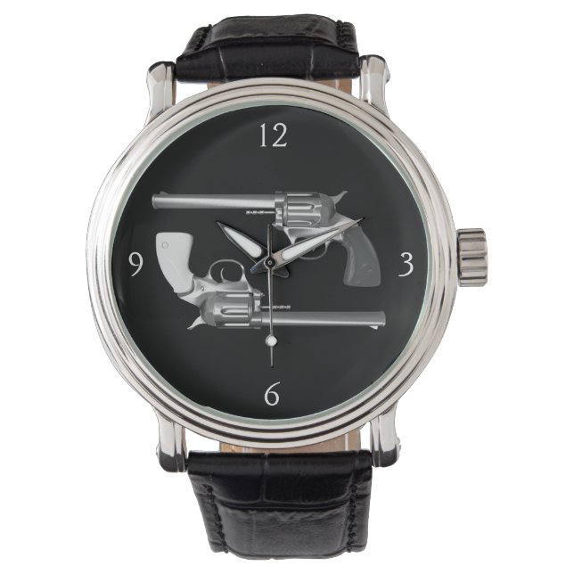 Twin revolvers watch (Front)
