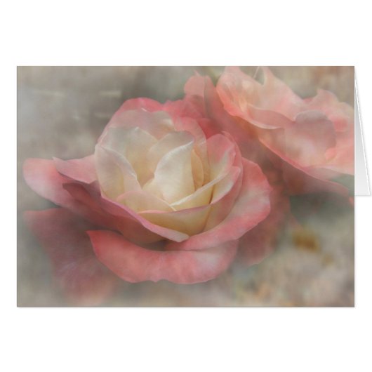 Twin Roses Cards (Front Horizontal)
