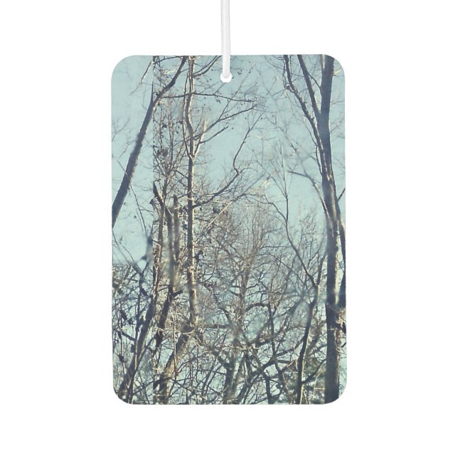 Twin Saplings  Air Freshener (Front)