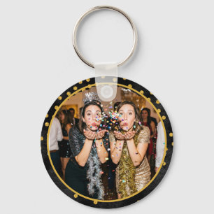 Twin Sibling School Graduation Party Keepsake Keychain