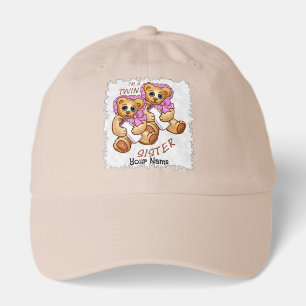 Twin Sister Bears hat