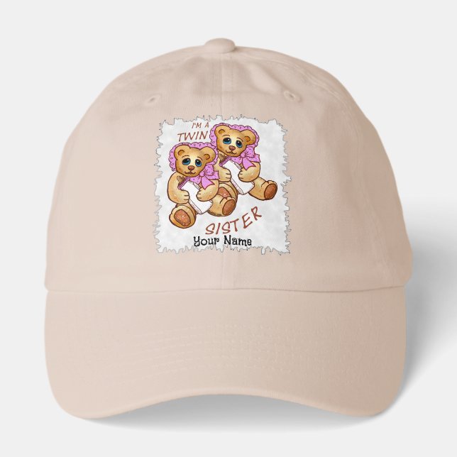 Twin Sister Bears hat (Front)