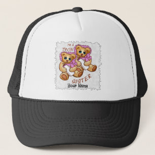 Twin Sister Bears hat
