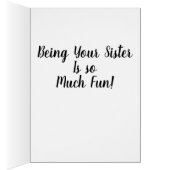 ***TWIN SISTER*** FUN FOR YOUR BIRTHDAY (Inside (Right))