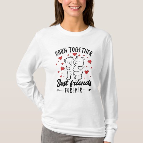 Twin Sister Twins Gift T_Shirt