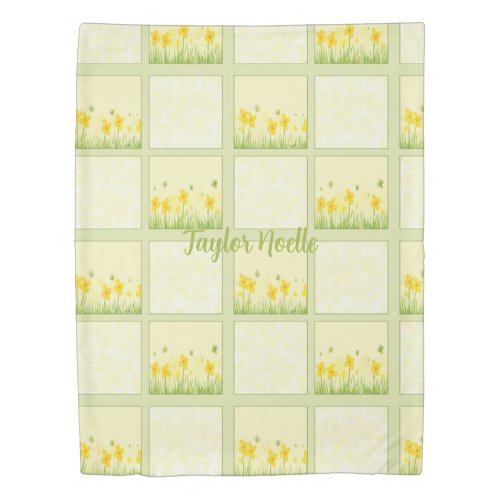 Twin Size Duvet Cover – Sweet Dreams in Bloom