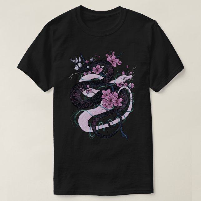 Twin Snakes T-Shirt (Design Front)