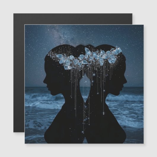 Twin Souls Beneath the Stars (Front/Back)