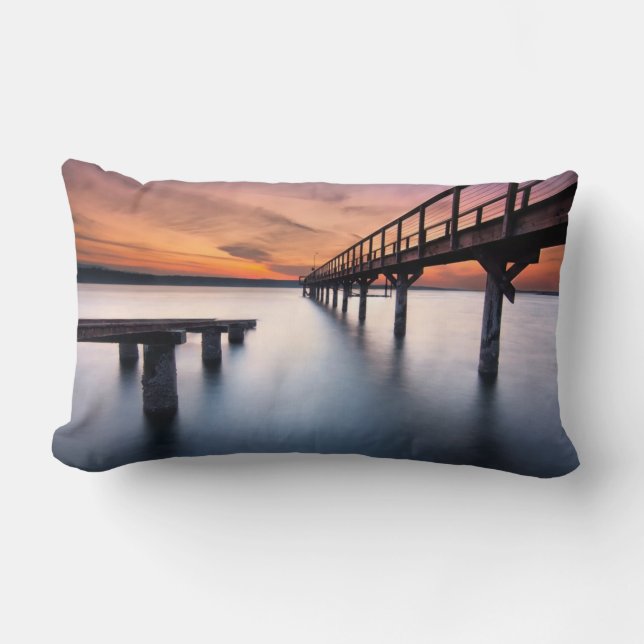 Twin Spits Lumbar Pillow (Front)