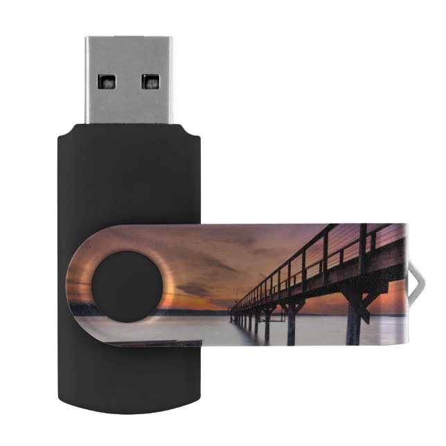 Twin Spits USB Flash Drive (Opened)