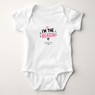 Twin Squad – I’m the Reason Baby Bodysuit