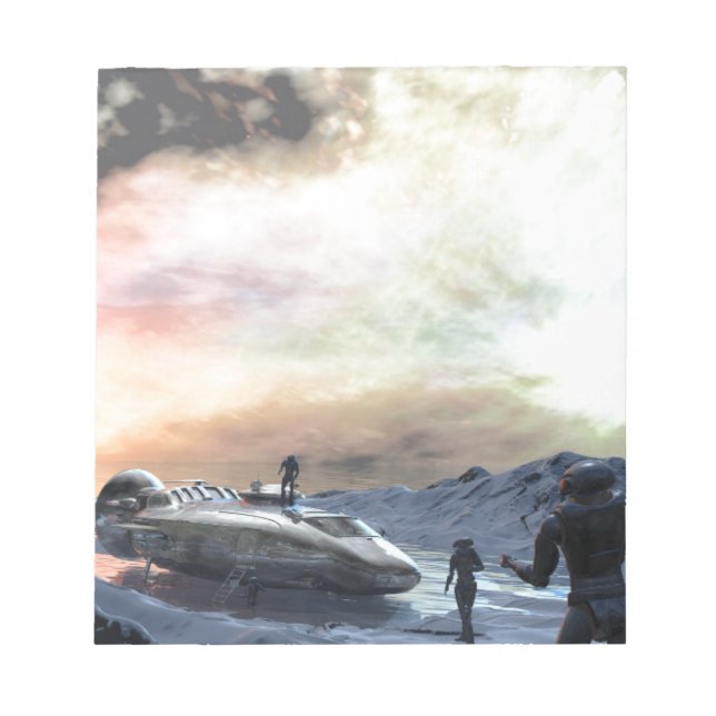 twin sun world notepad (Front)