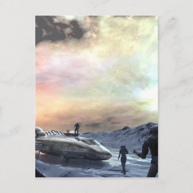 twin sun world postcard (Front)