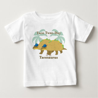 Twin Taco Twos-day 2nd Birthday Baby T-Shirt