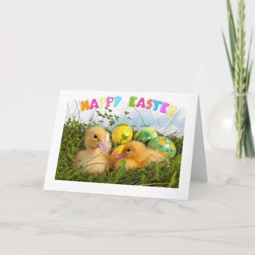 TWIN THIS CARD DELIVERS YOU EASTER HAPPINESS