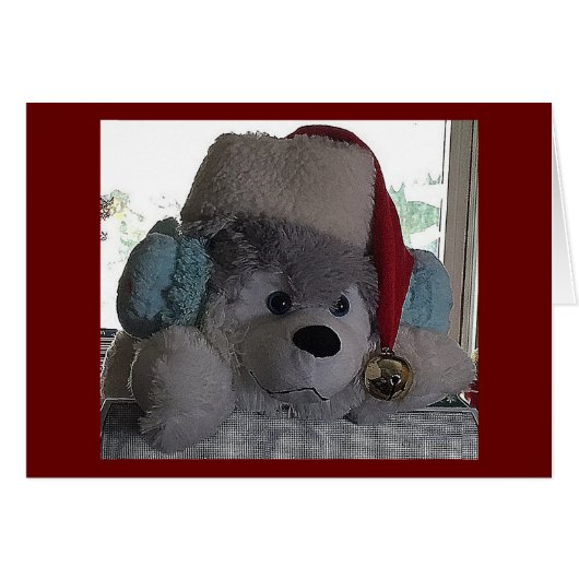 TWIN-THIS HAPPY PUP SAYS SPECIAL CHRISTMAS WISHES (Front Horizontal)