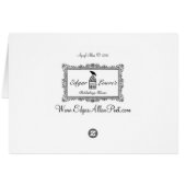 Twin Tikis Cards (Back Horizontal)