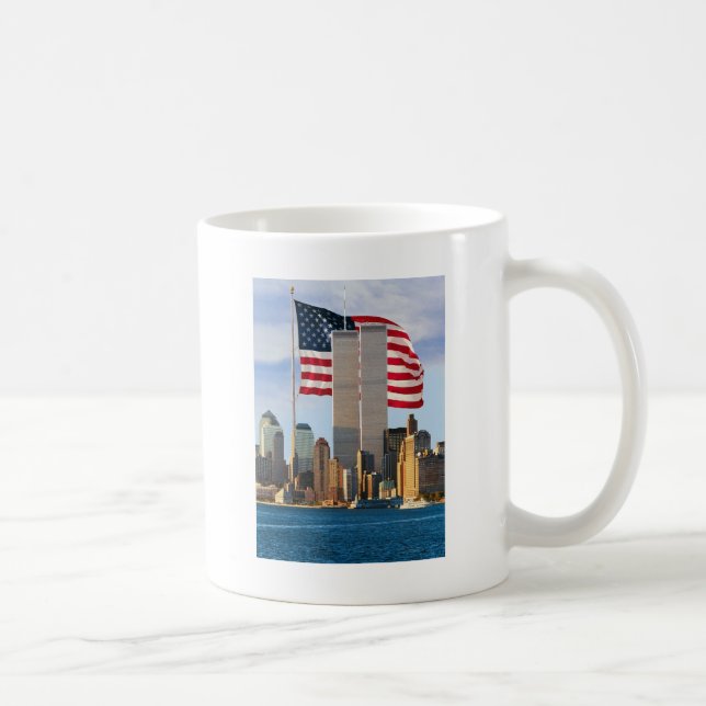 Twin Tower America Coffee Mug (Right)