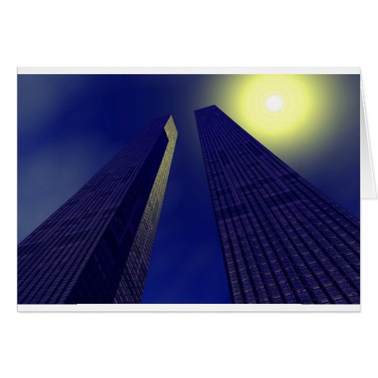 Twin towers (Front Horizontal)