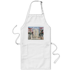 Twin Towers 9/11 Remembrance Apron